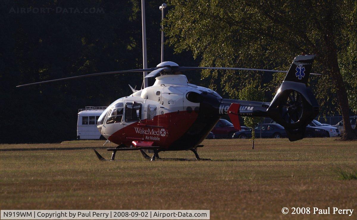 N919WM, 1998 Eurocopter EC-135P-1 C/N 0070, Got a tip she was grounded at a place I affecionately call 