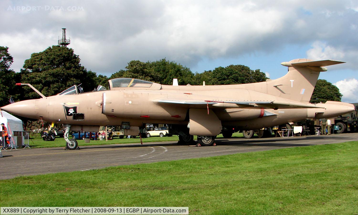 XX889, 1974 Hawker Siddeley Buccaneer S.2B C/N B3-05-73, Blackburn Bucaneer S2B on display at Kemble 2008 - Saturday - Battle of Britain Open Day