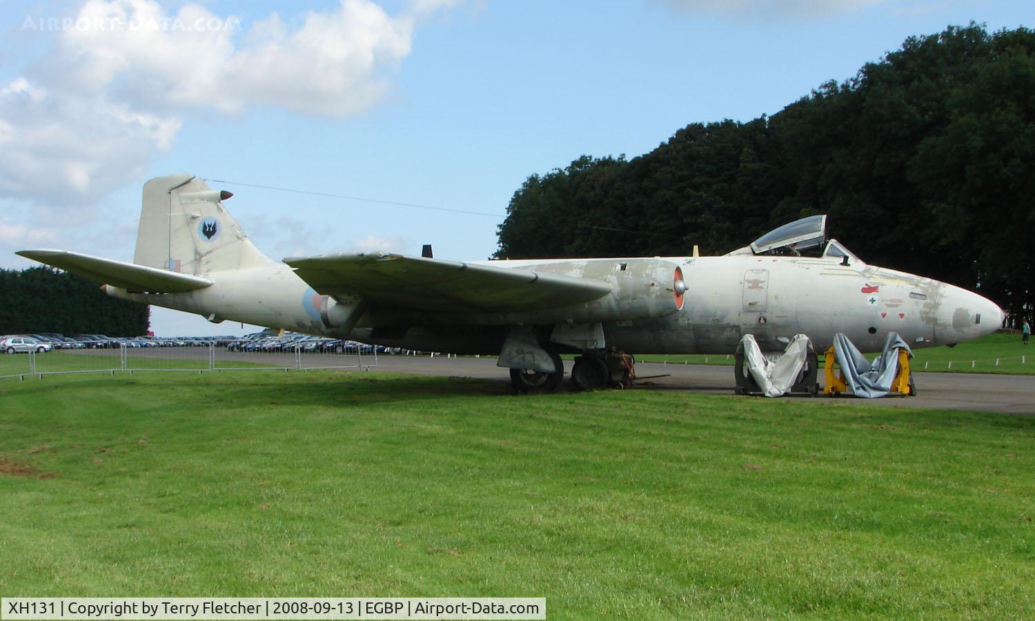 XH131, English Electric Canberra PR.9 C/N SH1721, BAC Canberra PR9 on display at Kemble 2008 - Saturday - Battle of Britain Open Day