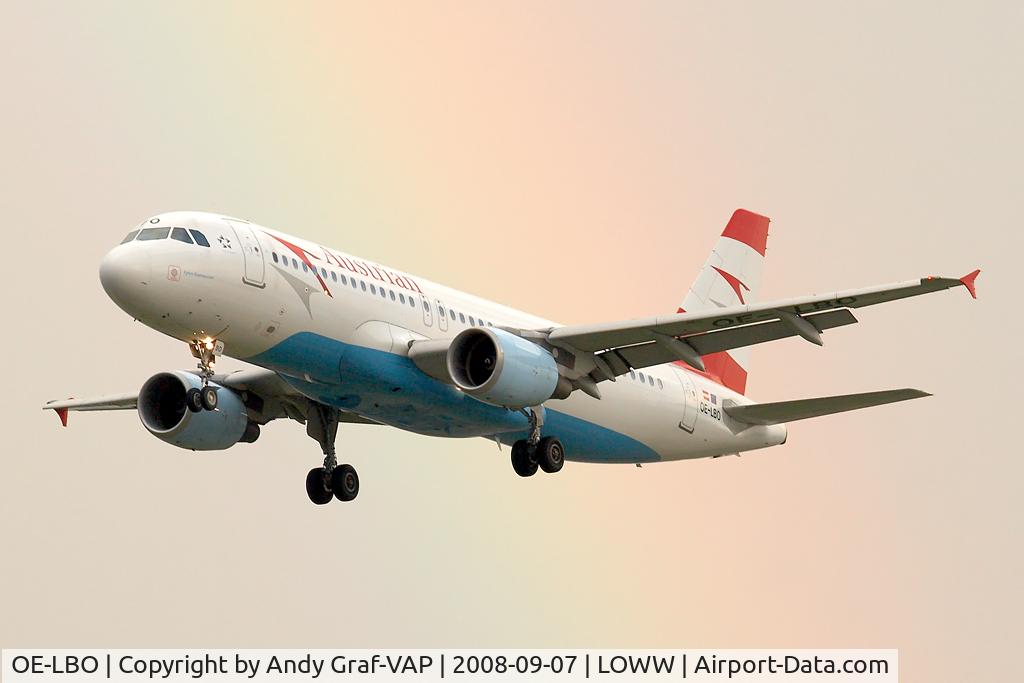 OE-LBO, 1998 Airbus A320-214 C/N 776, Austrian Airlines A320