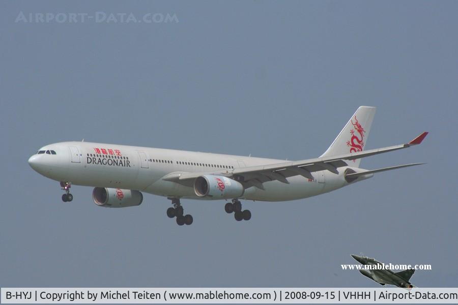B-HYJ, 2002 Airbus A330-343X C/N 512, Dragonair