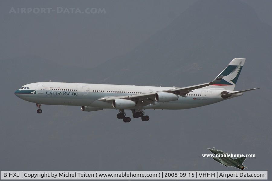 B-HXJ, Airbus A340-313 C/N 227, Cathay Pacific