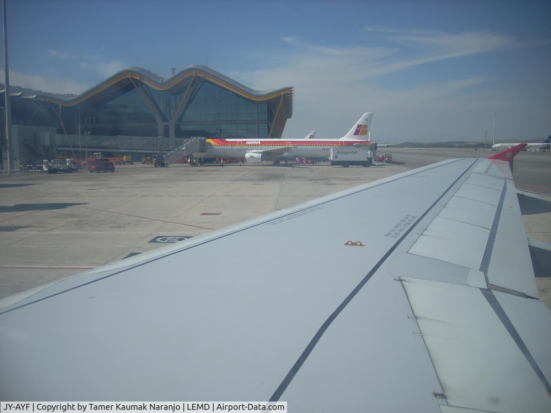 JY-AYF, 2006 Airbus A320-232 C/N 2692, Royal Jordanian from madrid to amman 055