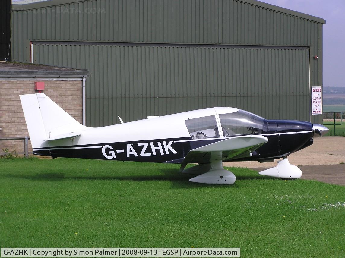 G-AZHK, 1971 Robin HR-100-200B Royale C/N 113, Robin HR100 at Sibson