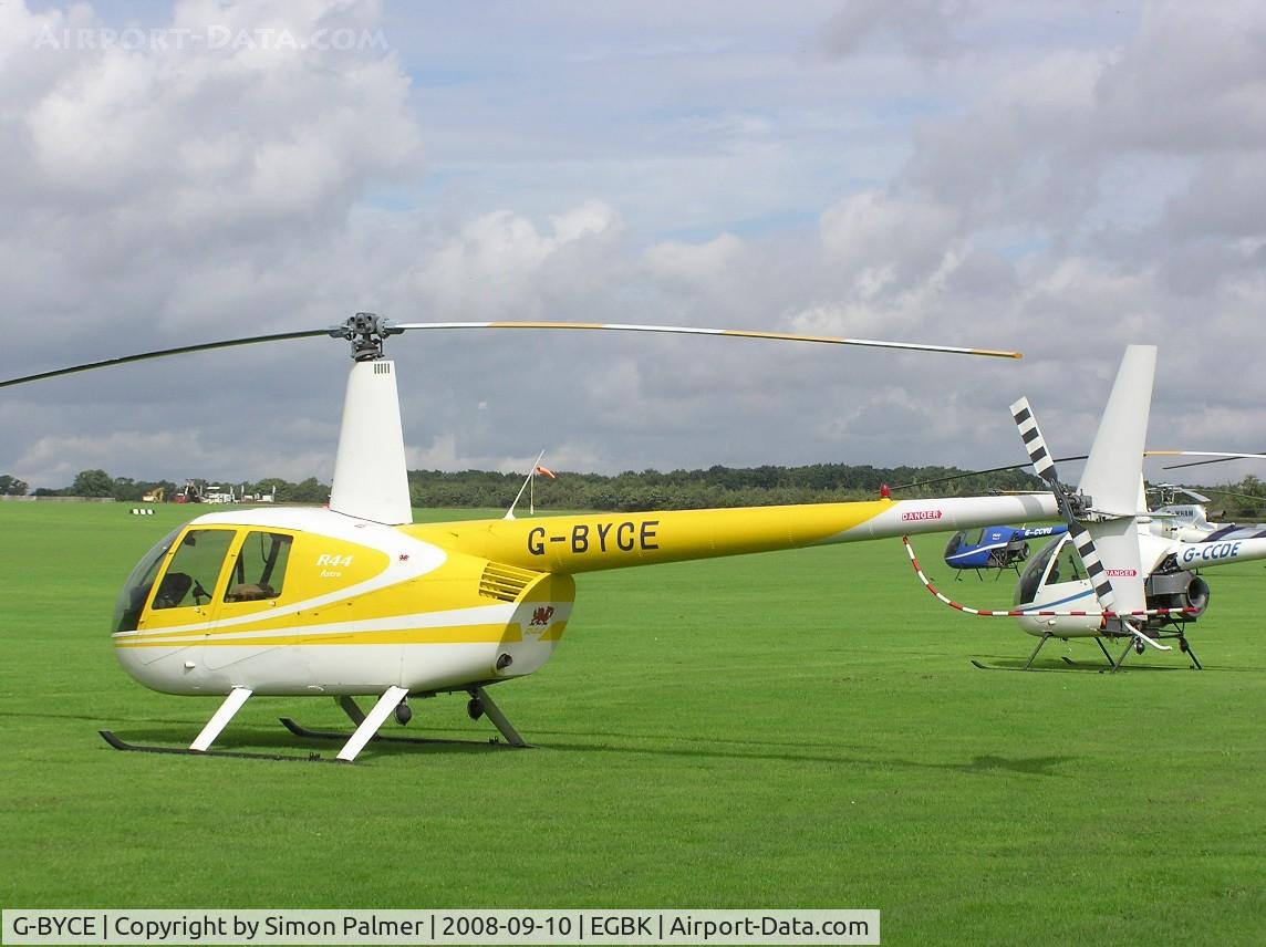 G-BYCE, 1998 Robinson R44 Astro C/N 0520, R44 at Sywell