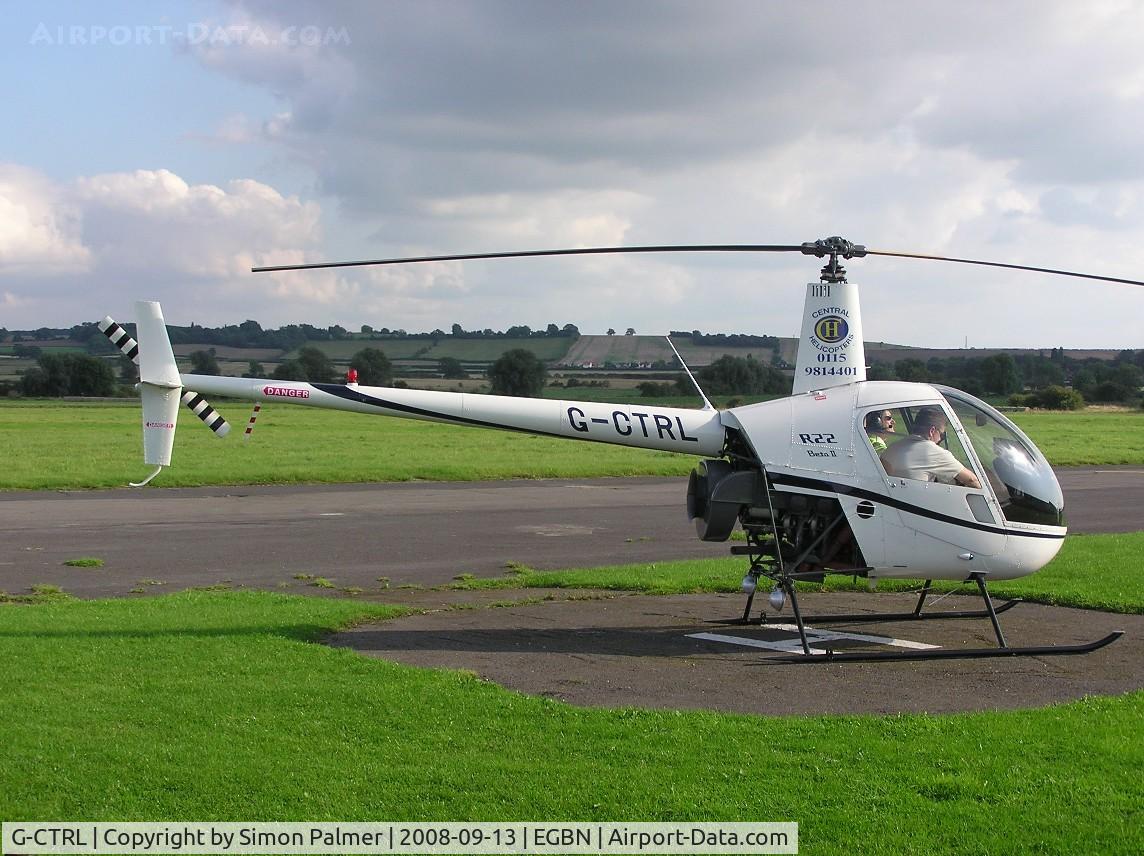 G-CTRL, 2004 Robinson R22 Beta C/N 3601, R22 based at Nottingham