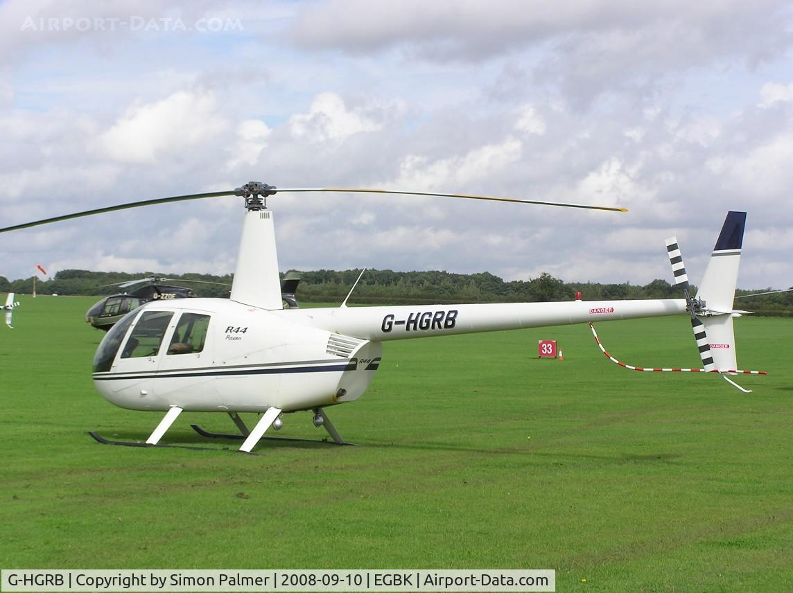 G-HGRB, 2000 Robinson R44 Raven C/N 0776, R44 at Sywell