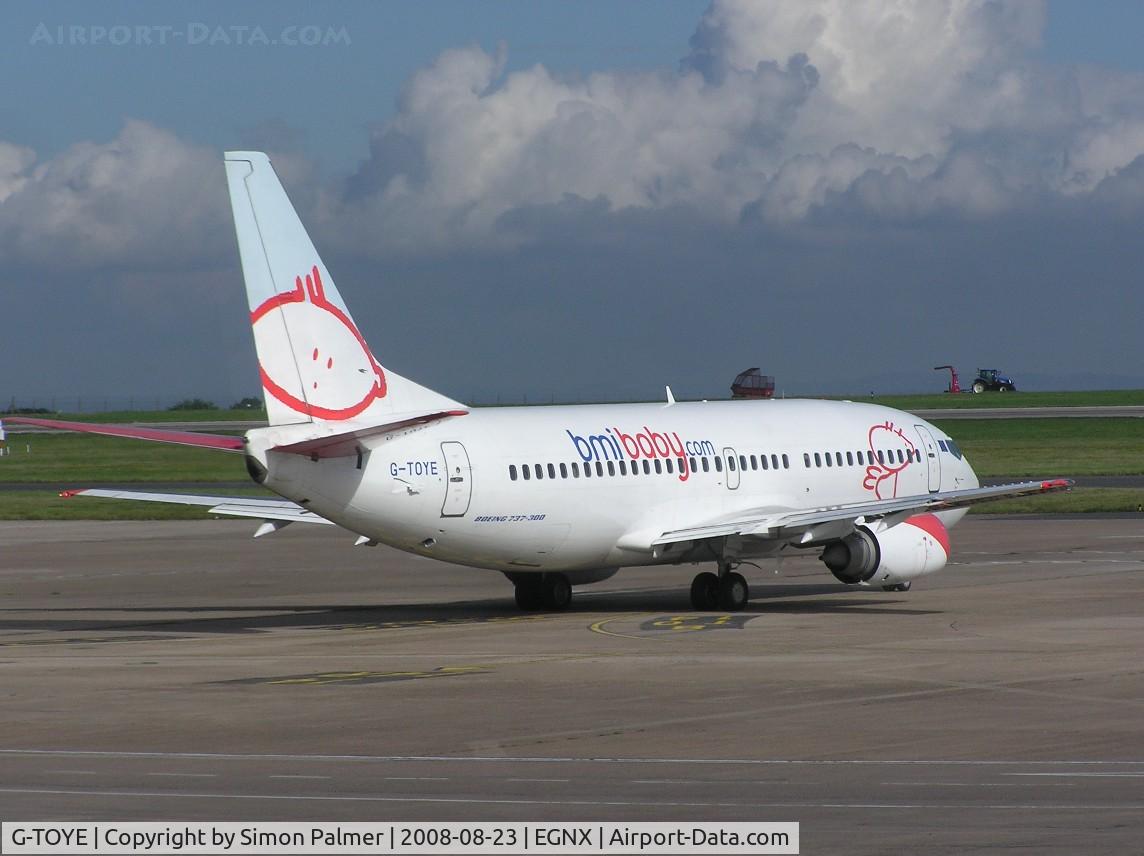 G-TOYE, 1995 Boeing 737-33A C/N 27455, Boeing 737 of BMI baby