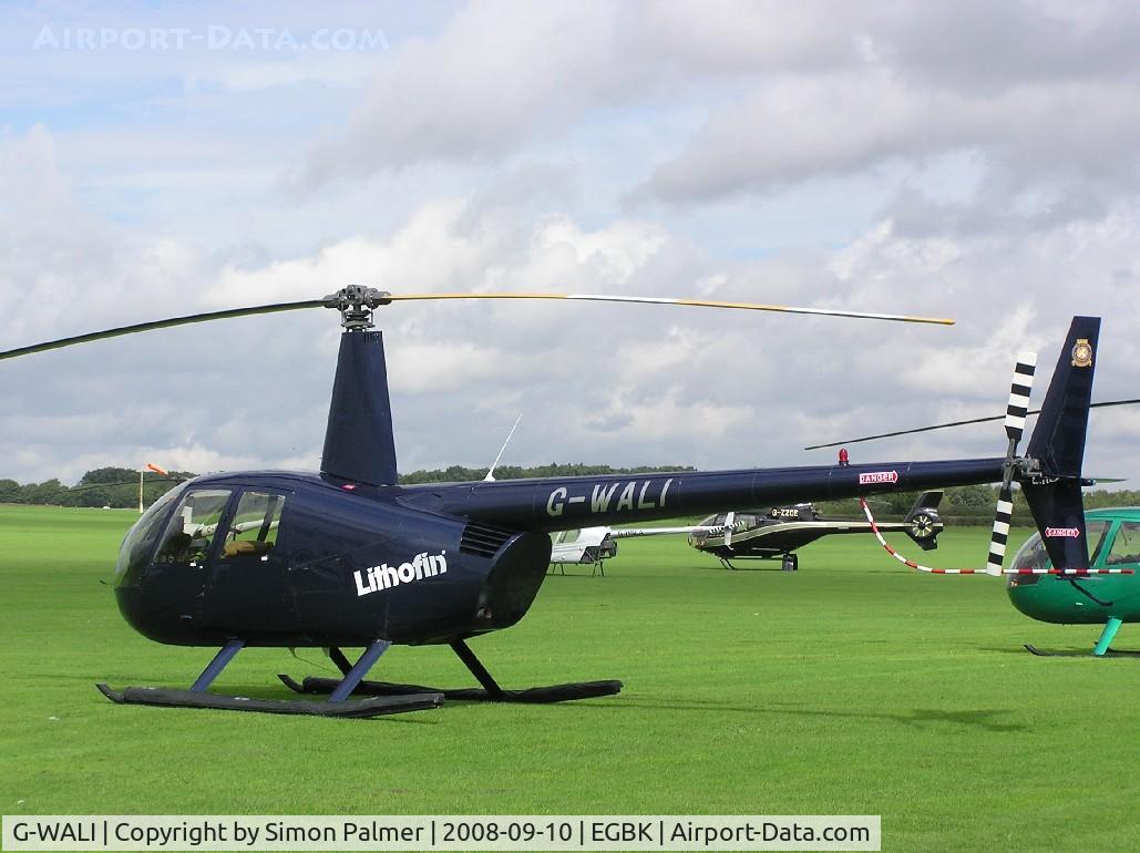G-WALI, 2005 Robinson R44 II C/N 10849, R44 at Sywell