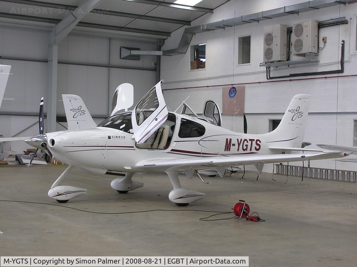 M-YGTS, 2008 Cirrus SR20 GTS G3 C/N 1972, Cirrus SR20 at Turweston