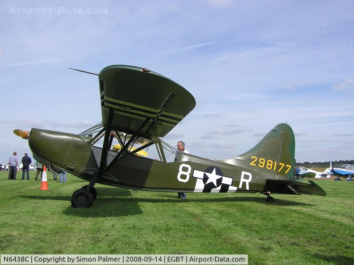 N6438C, 1942 Stinson L-5 Sentinel C/N 1428, Stinson Sentinel