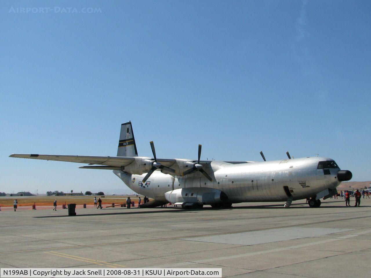 N199AB, 1956 Douglas C-133A Cargomaster C/N 561999 (45164), 2008 Travis Air Expo