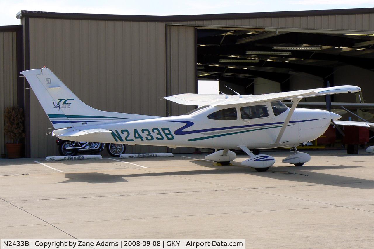 N2433B, 2001 Cessna T182T Turbo Skylane C/N T18208005, At Arlington Municipal