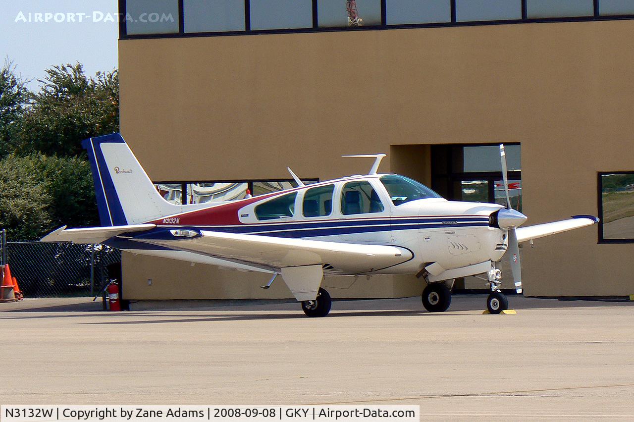 N3132W, 1973 Beech F33A Bonanza C/N CE-477, At Arlington Municipal