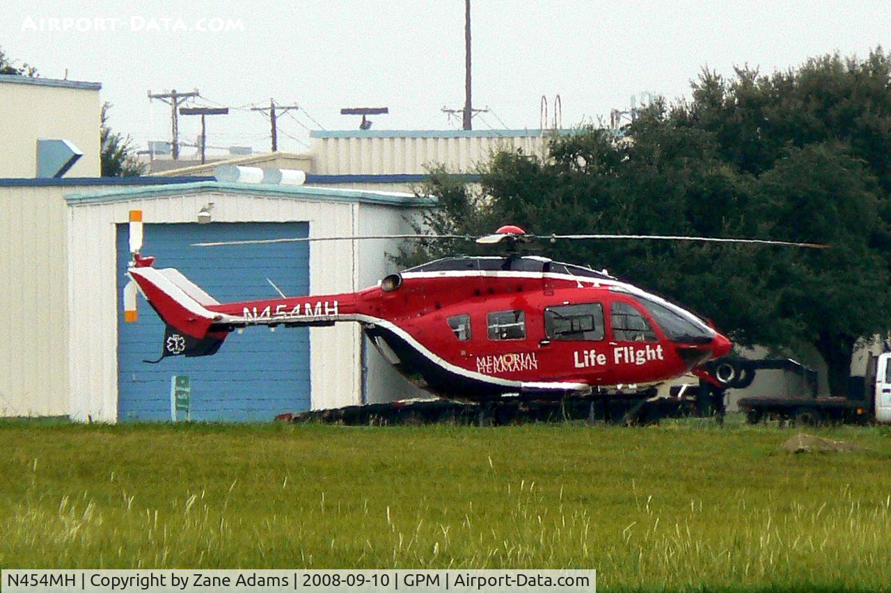 N454MH, 2007 Eurocopter-Kawasaki EC-145 (BK-117C-2) C/N 9151, At Grand Prairie Municipal