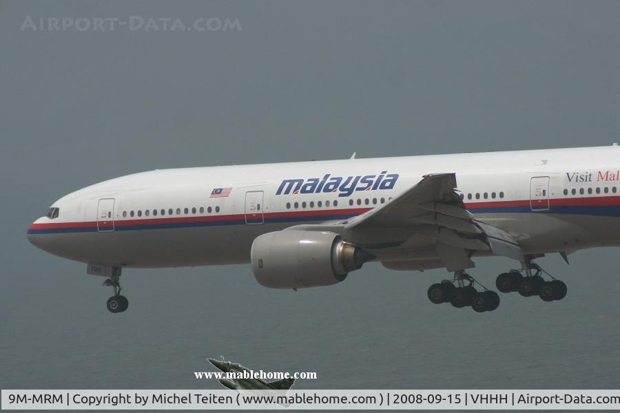 9M-MRM, 2001 Boeing 777-2H6/ER C/N 29066, Malaysia Airlines