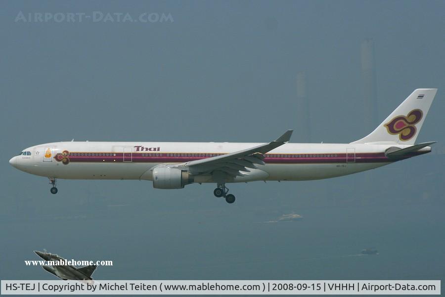 HS-TEJ, 1998 Airbus A330-322 C/N 209, Thai Airways