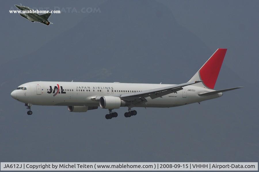 JA612J, Boeing 767-346/ER C/N 33848, Japan Airlines