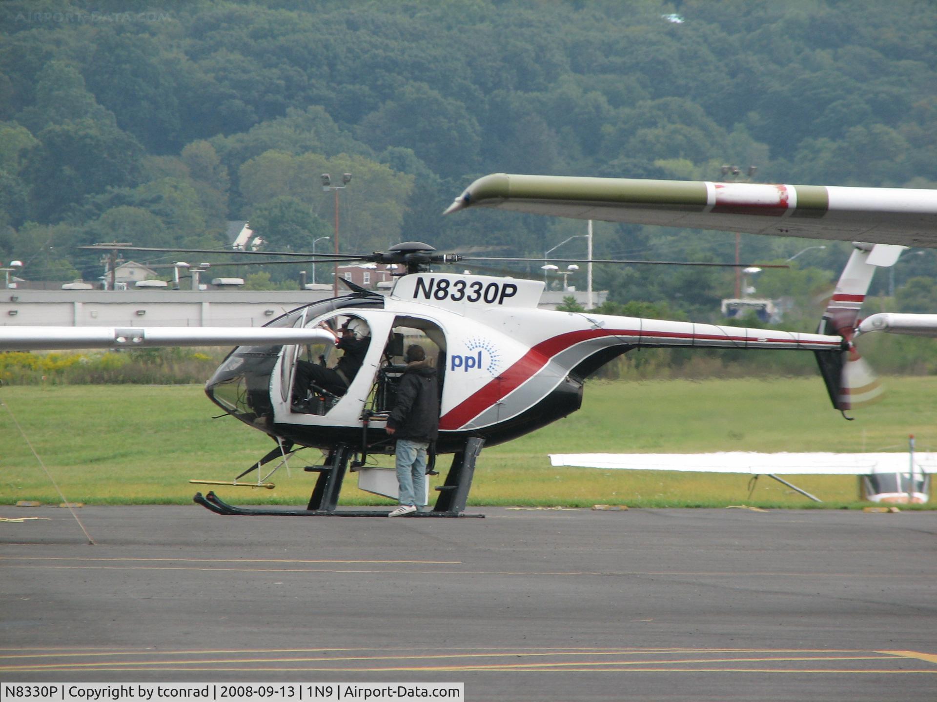 N8330P, 1989 McDonnell Douglas 369E C/N 0330E, at Queen City