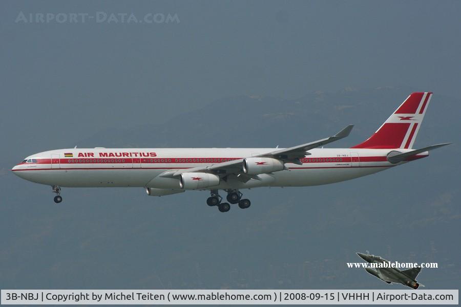 3B-NBJ, 2006 Airbus A340-313E C/N 800, Air Mauritius