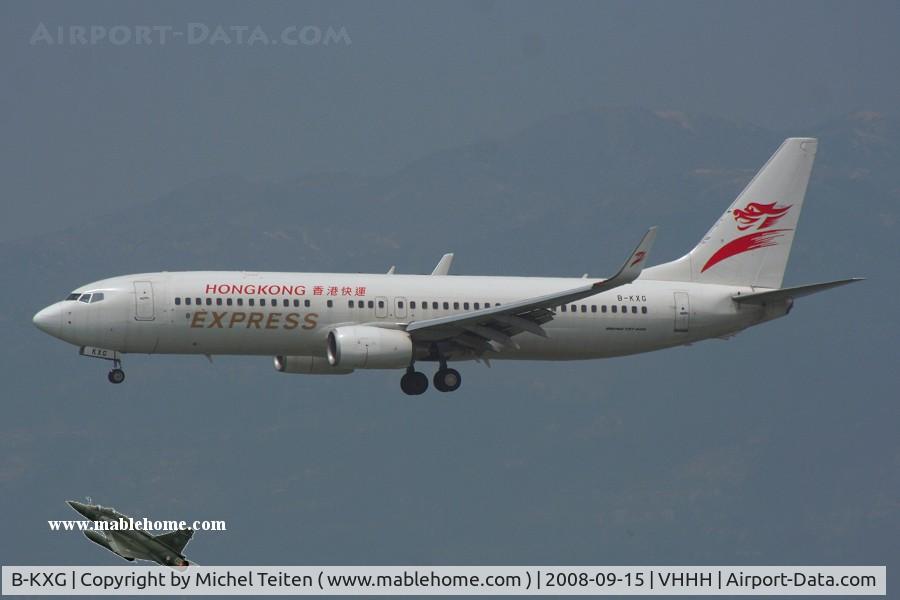 B-KXG, 2007 Boeing 737-808 C/N 34968 / 2265, Hongkong Express