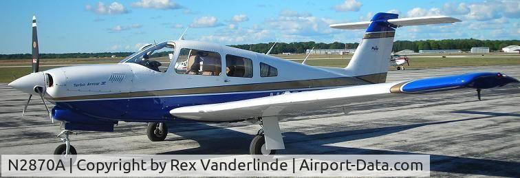 N2870A, 1979 Piper PA-28RT-201T Arrow IV C/N 28R-7931232, @ Muskegon, Michigan