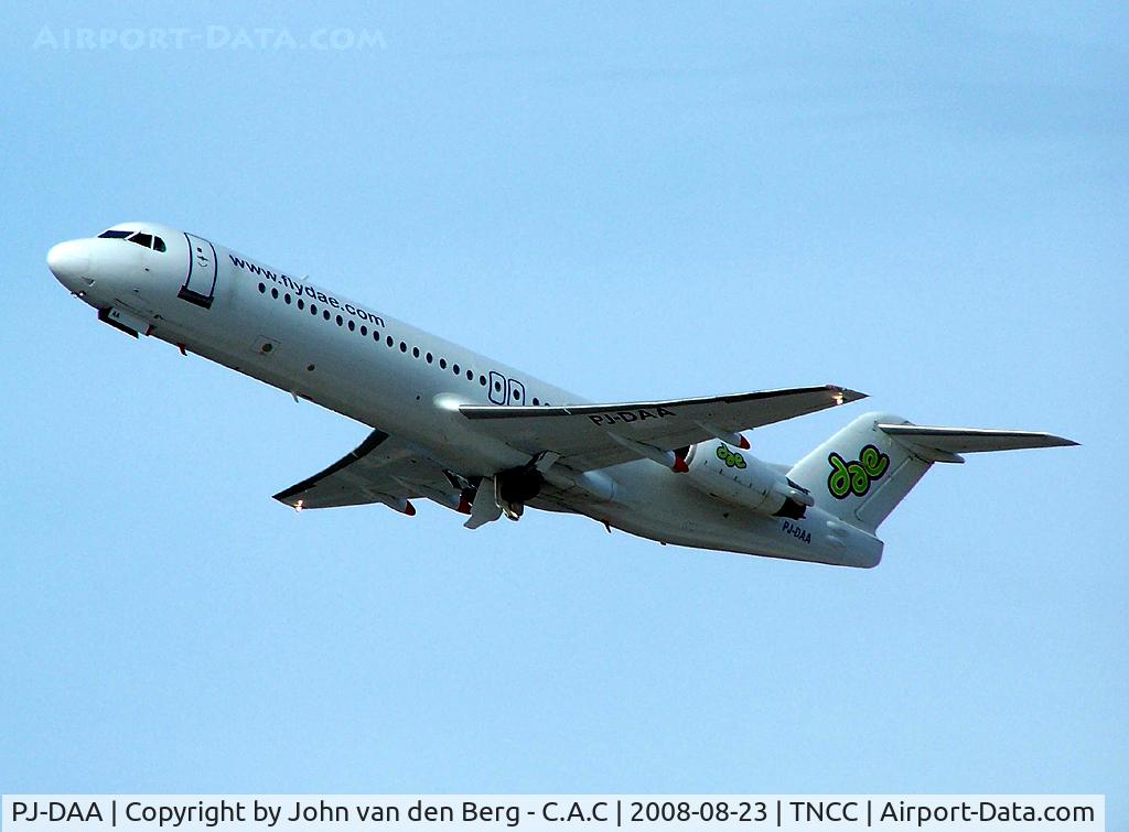 PJ-DAA, 1990 Fokker 100 (F-28-0100) C/N 11310, Dutch Antilles Express