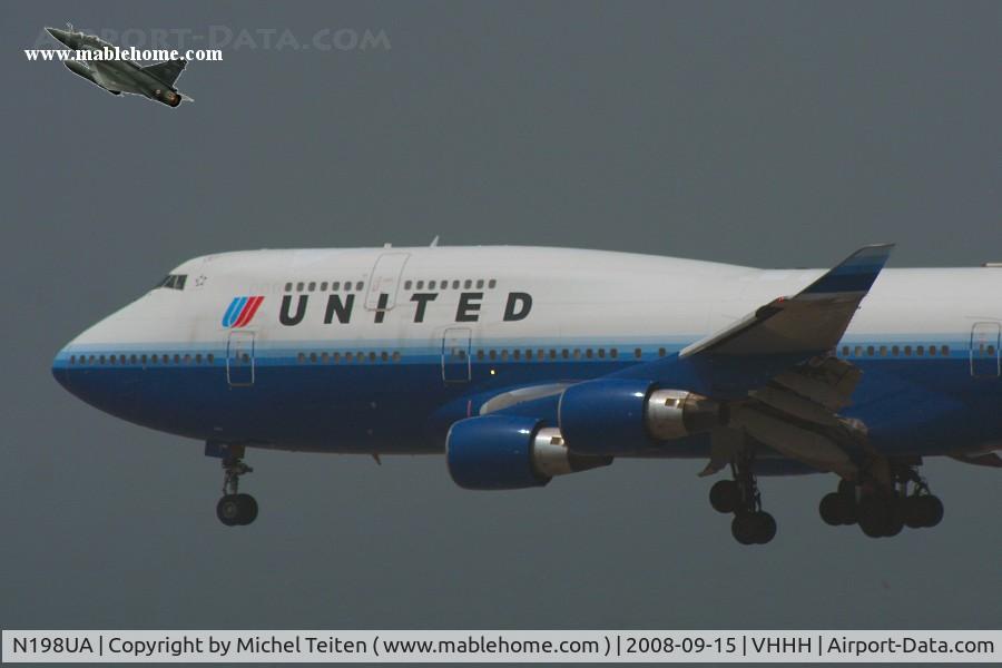 N198UA, 1997 Boeing 747-422 C/N 28716, United Airlines