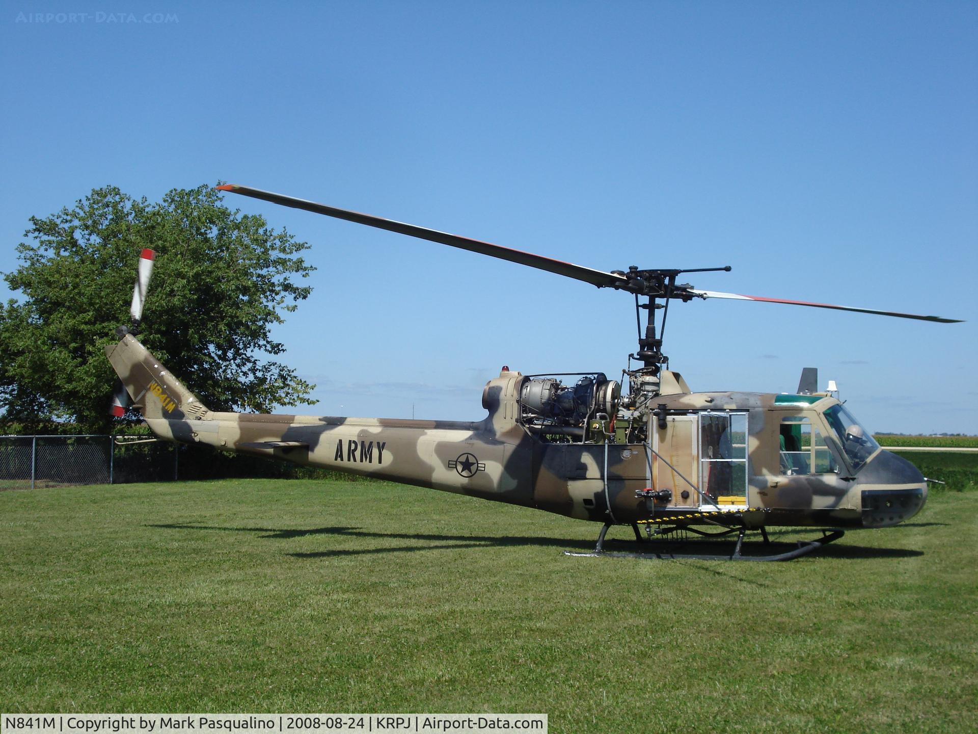 N841M, 1962 Bell UH-1B Iroquois C/N 62-1956, Bell UH-1B