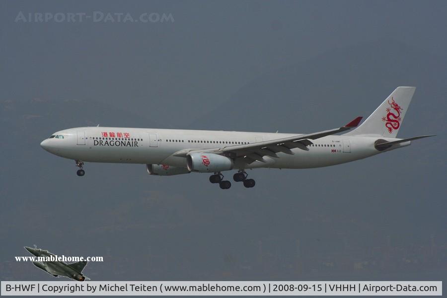 B-HWF, 2005 Airbus A330-343 C/N 654, Dragonair