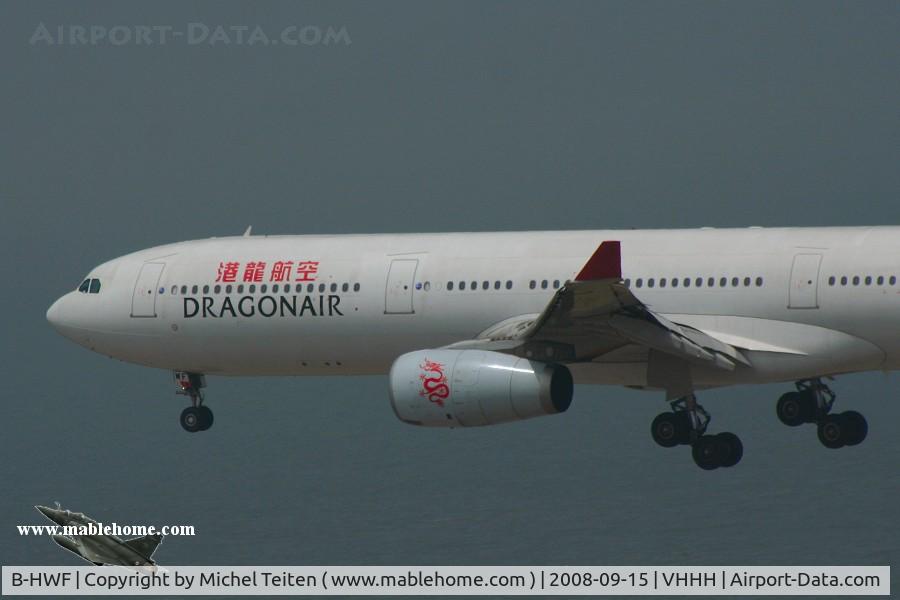 B-HWF, 2005 Airbus A330-343 C/N 654, Dragonair