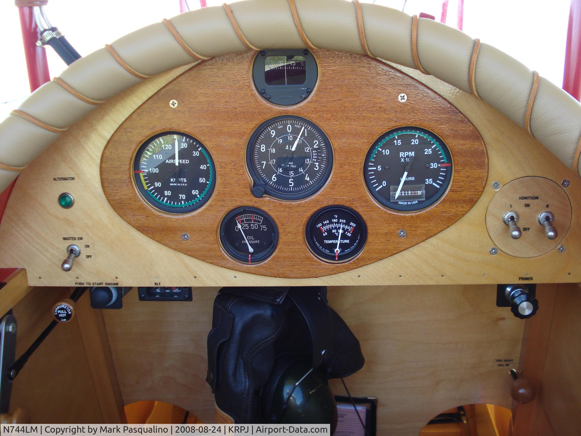 N744LM, 2008 Pietenpol Air Camper C/N KAS197402, Pietenplo Aircamper