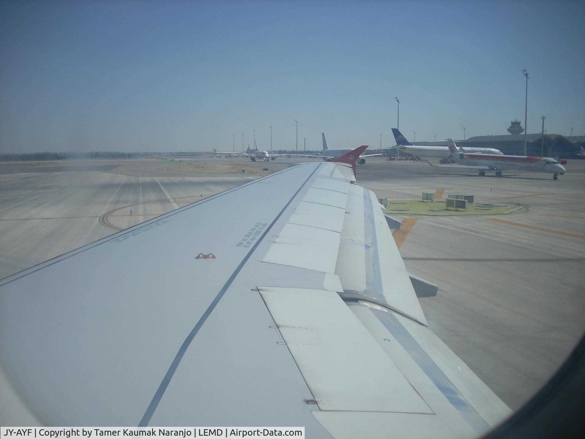 JY-AYF, 2006 Airbus A320-232 C/N 2692, Royal Jordanian from madrid to amman 060