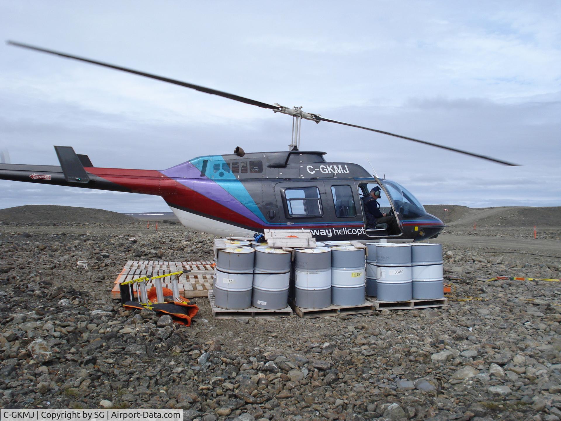 C-GKMJ, 1977 Bell 206L LongRanger LongRanger C/N 45096, GKMG
