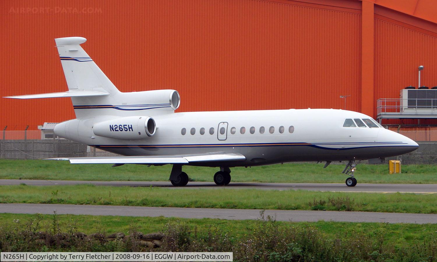 N265H, 2004 Dassault Falcon 900EX C/N 139, American Falcon 900EX - Visitor to Luton In September 2008