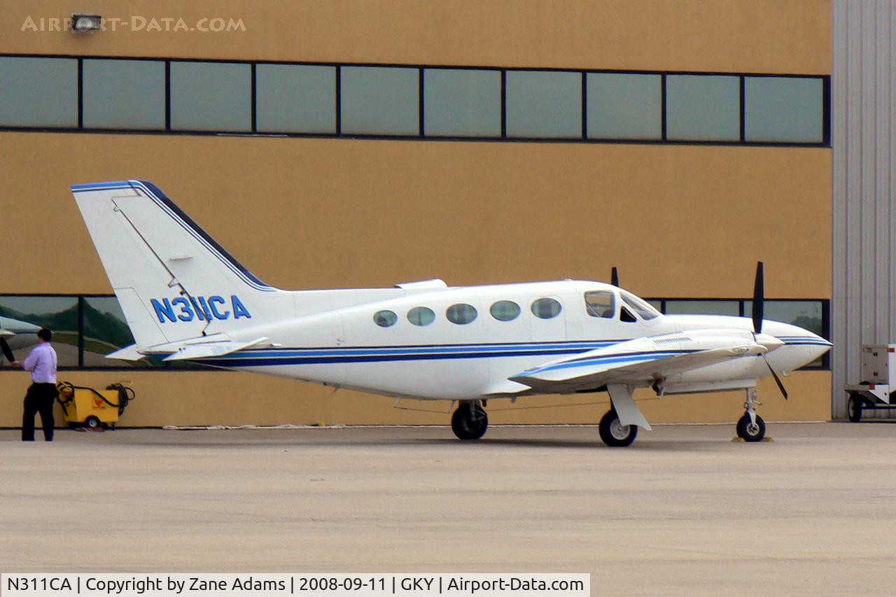 N311CA, 1977 Cessna 421C Golden Eagle C/N 421C0252, At Arlington Municipal