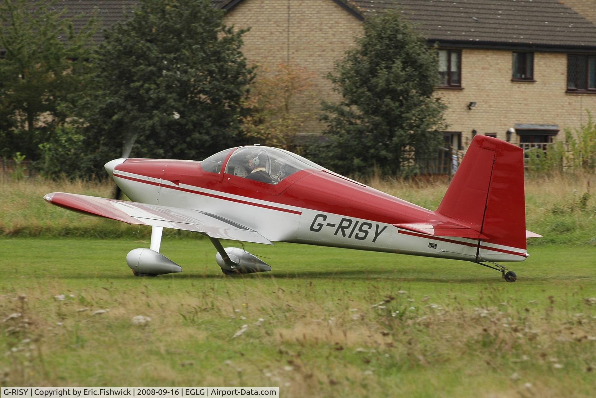 G-RISY, 2008 Vans RV-7 C/N PFA 323-14320, 1. G-RISY at Panshanger Airfield