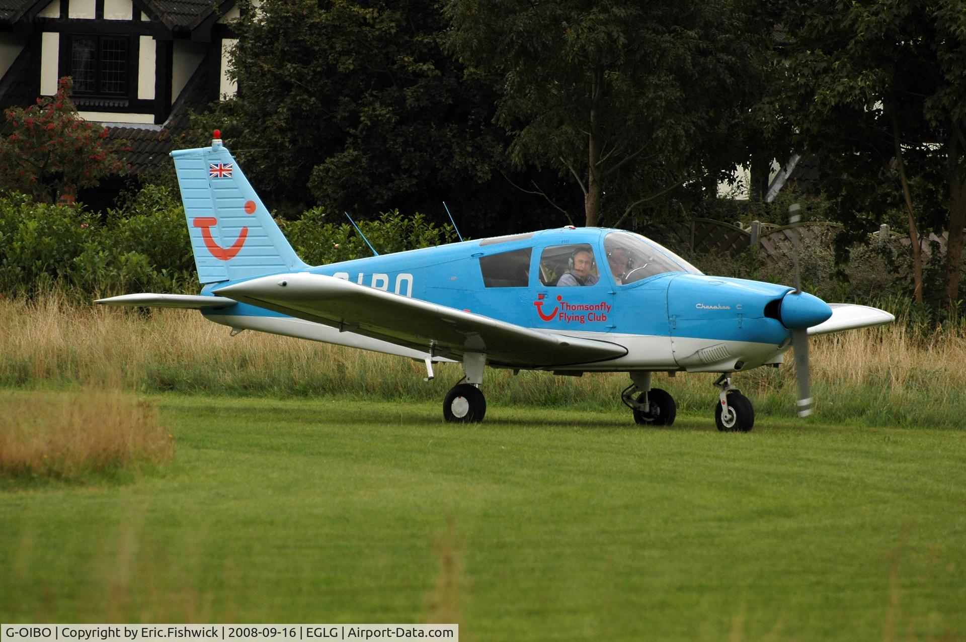 G-OIBO, 1966 Piper PA-28-180 Cherokee C/N 28-3794, 2. G-OIBO at Panshanger Airfield