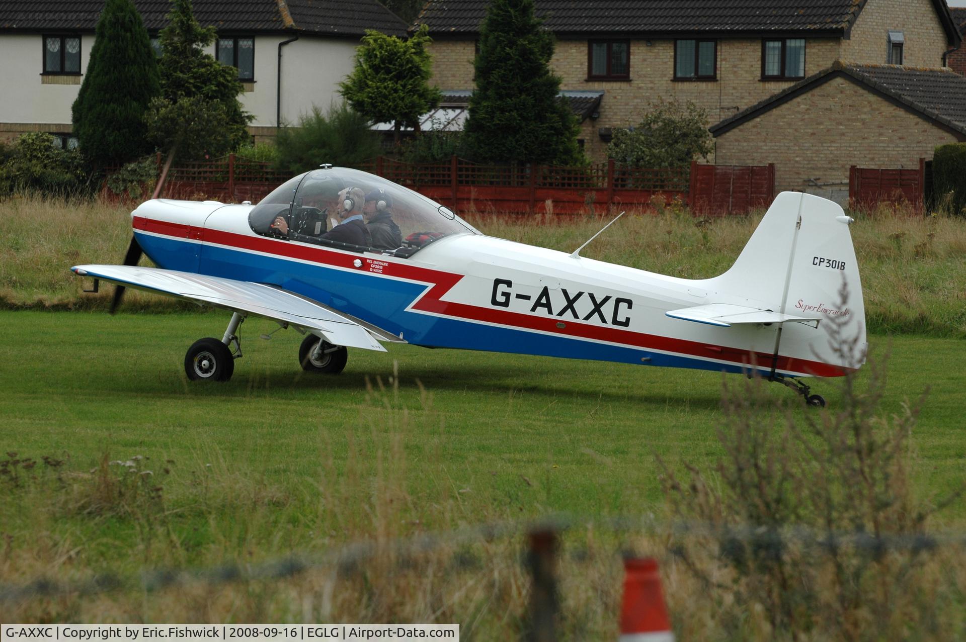 G-AXXC, 1959 Piel CP-301B Emeraude C/N 117, 1. G-AXXC at Panshanger Airfield