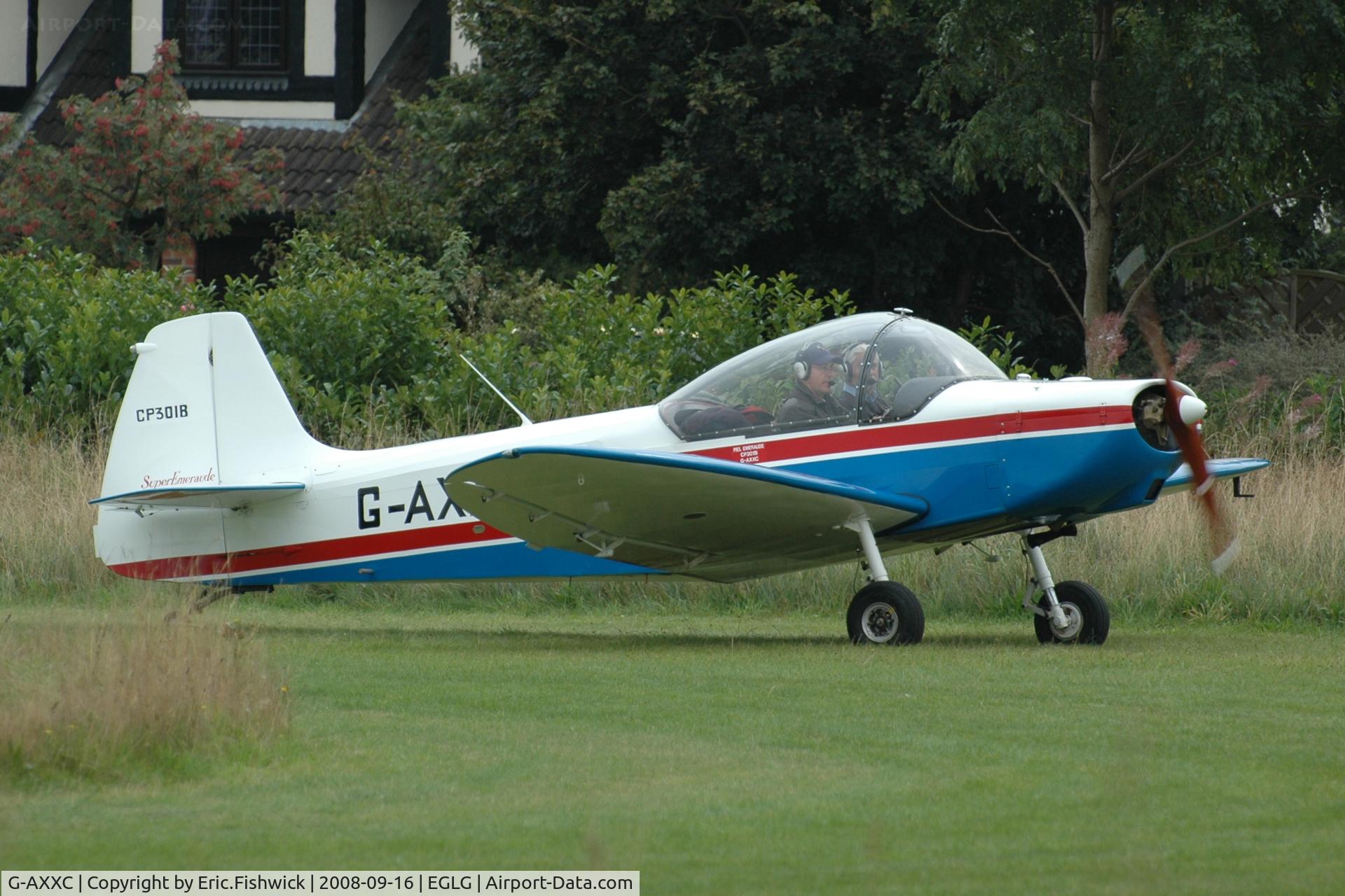 G-AXXC, 1959 Piel CP-301B Emeraude C/N 117, 2. G-AXXC at Panshanger Airfield