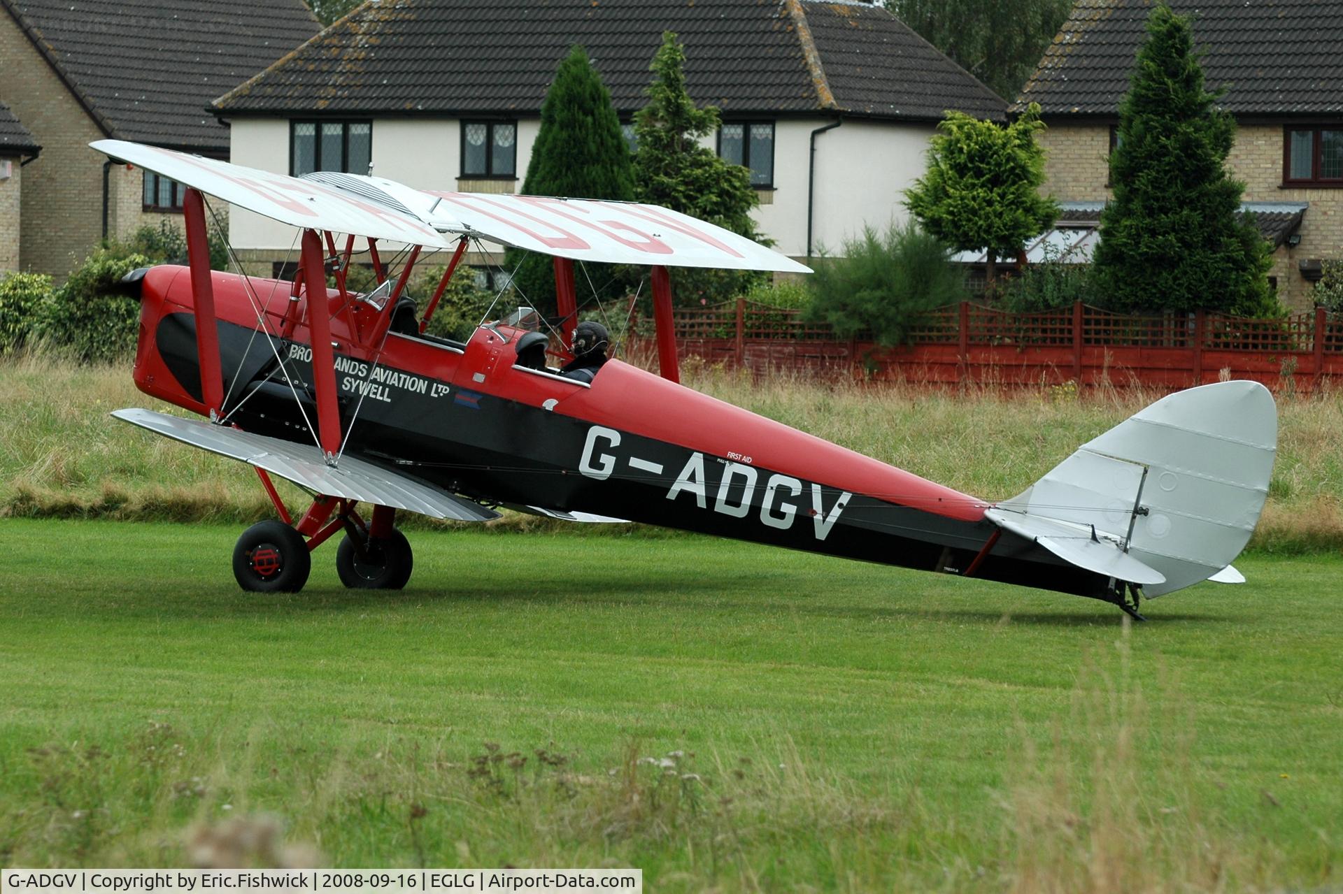 G-ADGV, 1935 De Havilland DH-82A Tiger Moth II C/N 3340, 1. G-ADGV visiting Panshanger Airfield