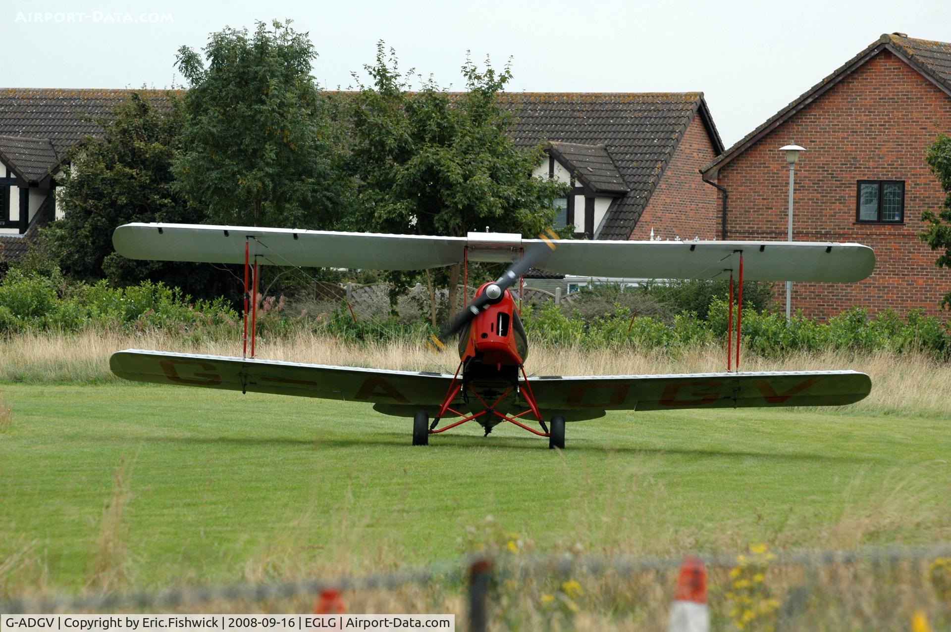 G-ADGV, 1935 De Havilland DH-82A Tiger Moth II C/N 3340, 3. G-ADGV at Panshanger Airfield