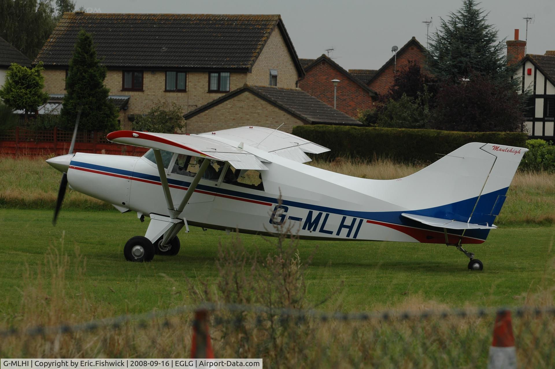 G-MLHI, 1991 Maule MX-7-180 Star Rocket C/N 11073C, 1. G-MLHI at Panshanger Airfield