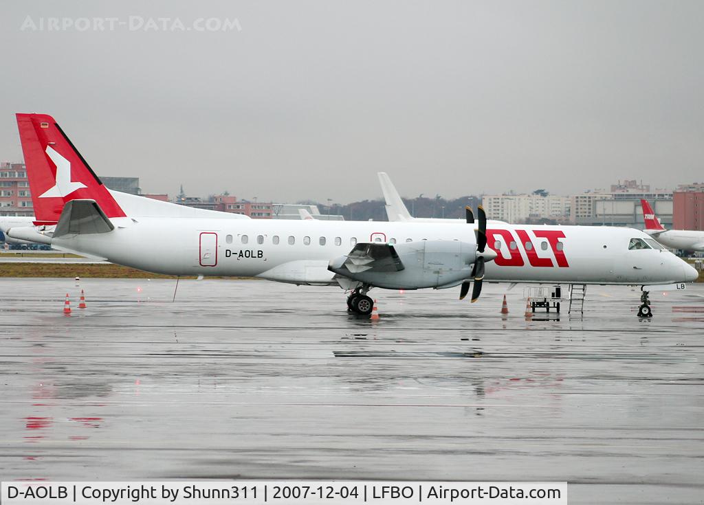 D-AOLB, 1994 Saab 2000 C/N 2000-005, Parked at the old terminal...