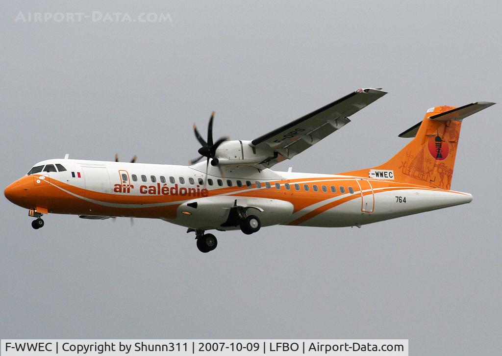 F-WWEC, 2007 ATR 72-212A C/N 764, C/n 764 - To be F-OIPS