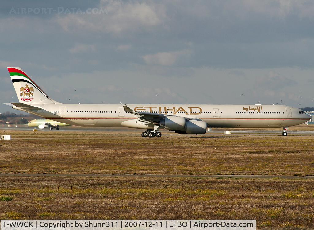 F-WWCK, 2007 Airbus A340-642X C/N 870, C/n 0870 - To be A6-EHH