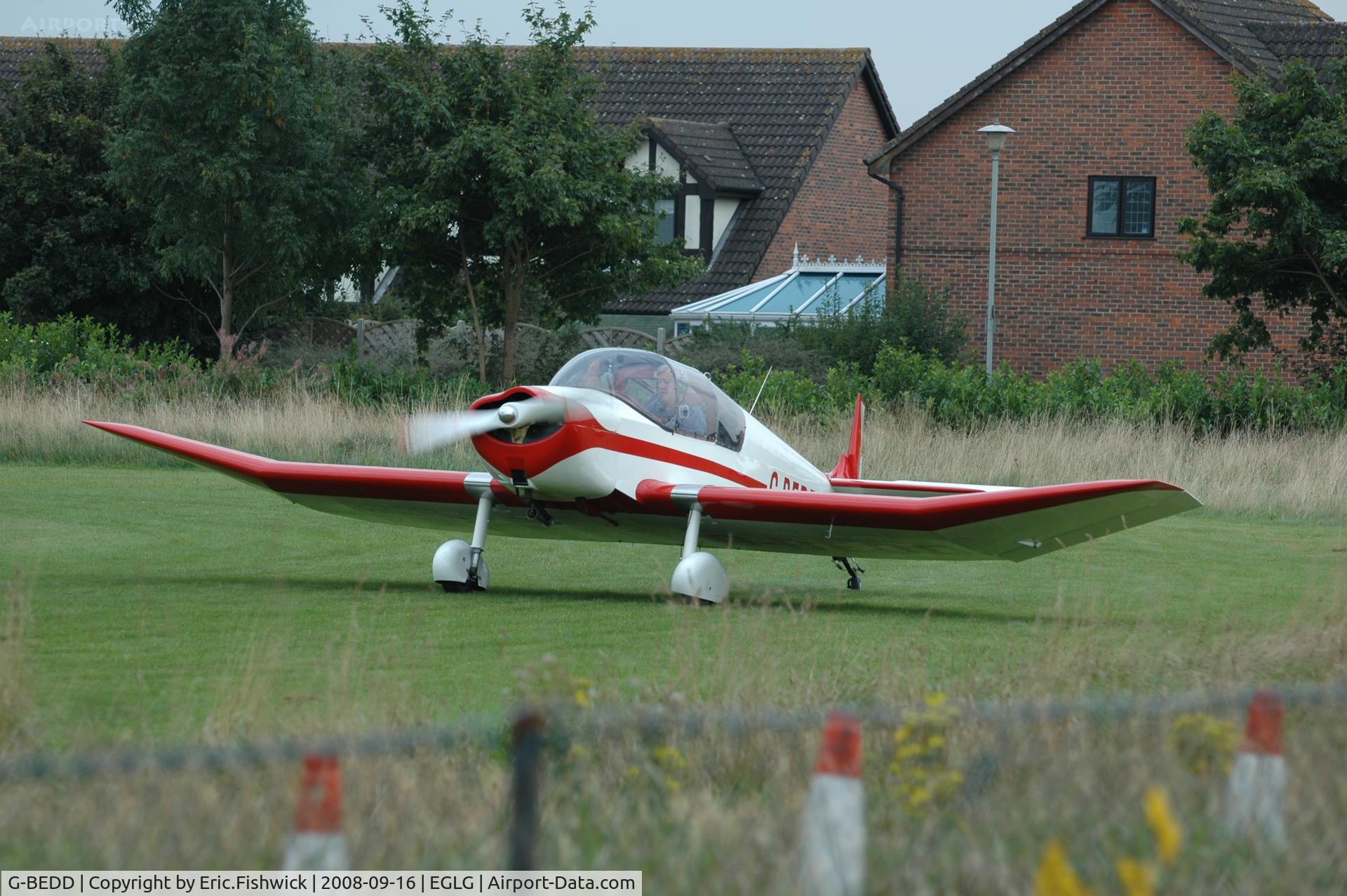 G-BEDD, 1958 Jodel D-117A C/N 915, 3. G-BEDD at Panshanger Airfield