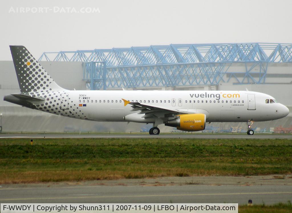 F-WWDY, 2007 Airbus A320-214 C/N 3321, C/n 3321 - To be EC-KLB