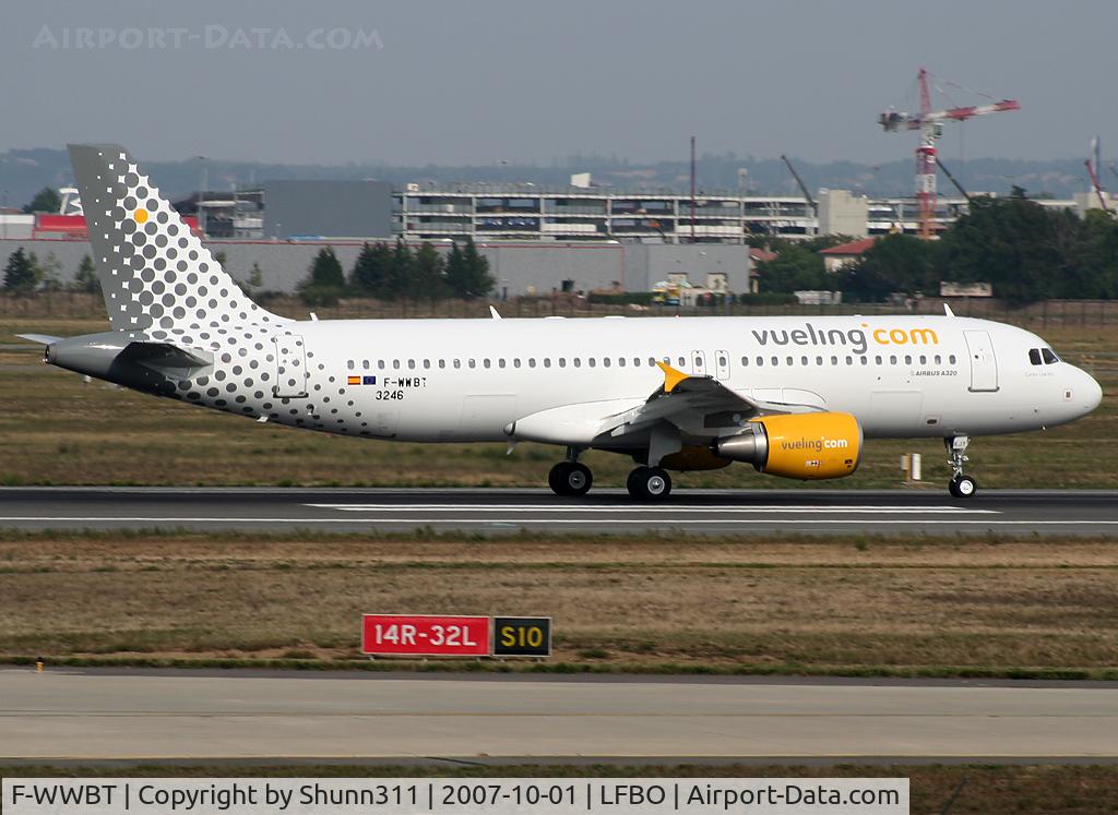 F-WWBT, 2007 Airbus A320-214 C/N 3246, C/n 3246 - To be EC-KJY