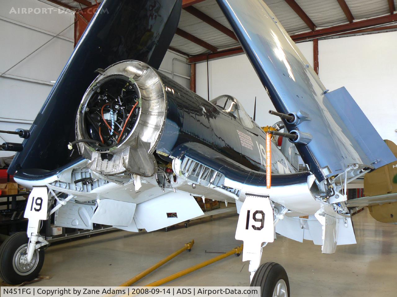 N451FG, 1945 Goodyear FG-1D Corsair C/N 3660, At the Cavanaugh Flight Museum